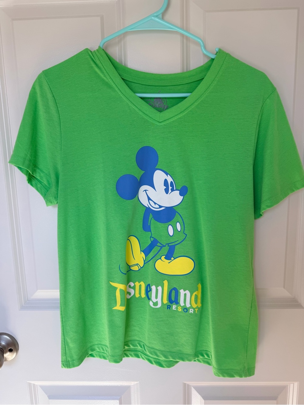 Disneyland Resort Green Mickey Graphic Tee